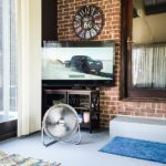tv in sunroom