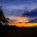 sunset at the barndo