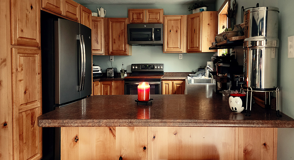 clean kitchen