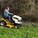 First yard mowing of the season 2023