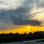first time i've seen temps in the 70's for awhile - and sunset 50