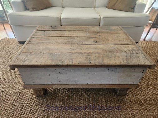 barn wood coffee table