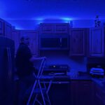 my kitchen lights make it look like it's back in the 70s.