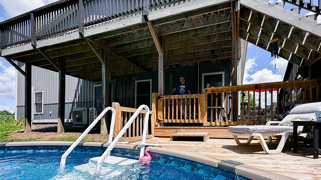 back deck lurker