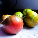 Cherokee purple tomatoes